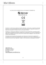 Preview for 50 page of Denver DM-24MK2 Instruction Manual