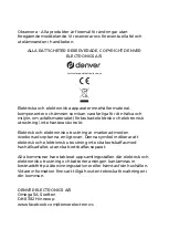 Preview for 17 page of Denver GKK330 Manual