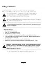 Preview for 3 page of Denver LED-2468 User Manual