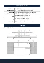 Preview for 3 page of Denver MC-5230DAB+ Instruction Manual