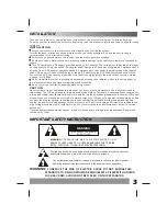 Preview for 5 page of Denver TFD-1513 Owner'S Instruction Manual