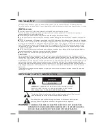 Preview for 4 page of Denver TFD-2214 Owner'S Instructions Manual