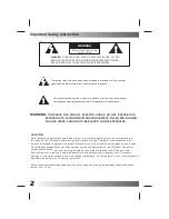 Preview for 3 page of Denver TFD-2214MC Owner'S Instructions Manual