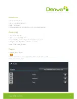 Preview for 22 page of Denwa Communications DW-710 User Manual