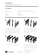 Preview for 3 page of DERO CYCLE STATION Parts List