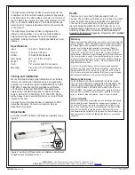 Preview for 4 page of Desco 60600 Installation, Operation And Maintenance