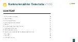 Preview for 47 page of Detectalia V100 User Manual