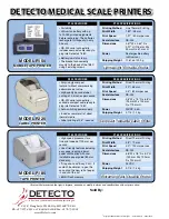 Preview for 2 page of Detecto P150 Specifications