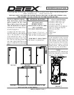 Detex EA-500 Installation Instructions preview