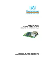 DEUTSCHMANN AUTOMATION UNIGATE CM - PROFINET 2Port Instruction Manual preview