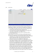 Preview for 27 page of DEV 5072 User Manual