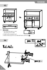 Preview for 12 page of DEVAISE ADYJ002 Assembly