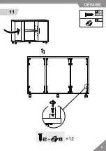 Preview for 11 page of DEVAISE AHDG030 Assembly Instructions Manual