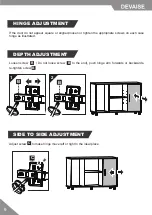 Preview for 12 page of DEVAISE AHDG030 Assembly Instructions Manual