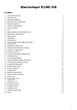 Preview for 2 page of Devatec ElectroVap ELMC 20-30 SB Instruction & Operation Manual