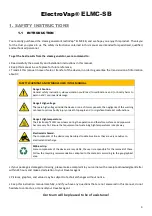 Preview for 3 page of Devatec ElectroVap ELMC 20-30 SB Instruction & Operation Manual