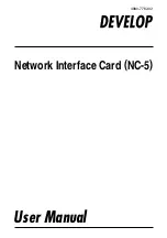 Develop NC-5 User Manual preview