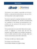 Preview for 8 page of DeVilbiss drive WA023SIL User Manual