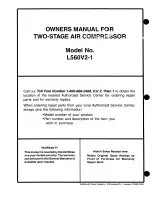 Preview for 28 page of DeVilbiss L560V2-1 Owner'S Manual