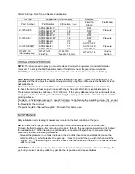 Preview for 5 page of DeVilbiss SB-E-APOLLO-L-A Operation Manual