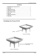 Preview for 3 page of Devon Arada Terrace Fire Pit Small User Manual