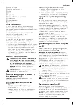 Preview for 35 page of DeWalt 140819 Original Instructions Manual