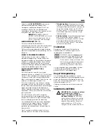 Preview for 11 page of DeWalt D21570 Original Instructions Manual