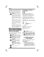 Preview for 30 page of DeWalt D21570 Original Instructions Manual