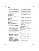 Preview for 36 page of DeWalt D21570 Original Instructions Manual