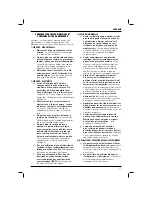 Preview for 53 page of DeWalt D21570 Original Instructions Manual