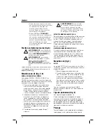 Preview for 58 page of DeWalt D21570 Original Instructions Manual