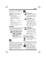 Preview for 83 page of DeWalt D21570 Original Instructions Manual