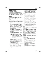 Preview for 93 page of DeWalt D21570 Original Instructions Manual