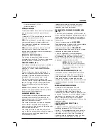 Preview for 101 page of DeWalt D21570 Original Instructions Manual