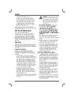 Preview for 104 page of DeWalt D21570 Original Instructions Manual