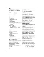 Preview for 112 page of DeWalt D21570 Original Instructions Manual