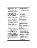 Preview for 136 page of DeWalt D21570 Original Instructions Manual