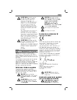 Preview for 45 page of DeWalt D21583 Original Instructions Manual