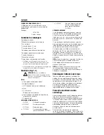 Preview for 114 page of DeWalt D21583 Original Instructions Manual