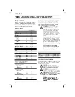 Preview for 24 page of DeWalt D21720 Original Instructions Manual