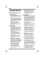 Preview for 18 page of DeWalt D25223 Manual