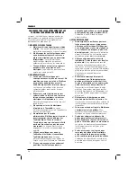 Preview for 50 page of DeWalt D25223 Manual