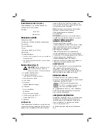 Preview for 106 page of DeWalt D25223 Manual