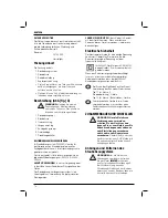 Preview for 16 page of DeWalt D25300DH Original Instructions Manual