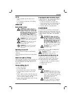 Preview for 25 page of DeWalt D25300DH Original Instructions Manual