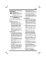 Preview for 45 page of DeWalt D25300DH Original Instructions Manual