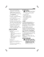 Preview for 27 page of DeWalt D25301D Original Instructions Manual