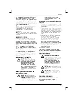 Preview for 27 page of DeWalt D25302DH Original Instructions Manual