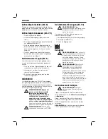 Preview for 46 page of DeWalt D25302DH Original Instructions Manual