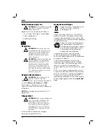 Preview for 52 page of DeWalt D25302DH Original Instructions Manual